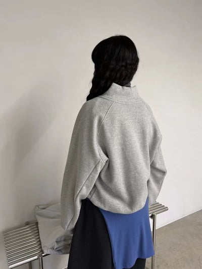 立領拉鍊大學TEE ( 6色 )8