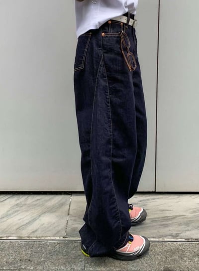 側邊縫線造型原色褲 ( 現貨 )19