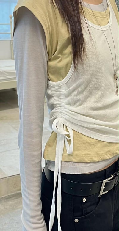 軟紗背心3件組 ( 顏色自行搭配 )14