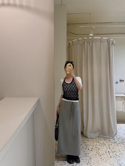 法式5分袖兩穿棉TEE ( 4色 )15