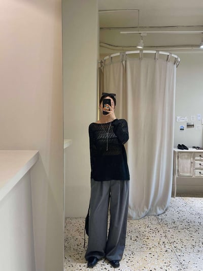 條紋雙摺西裝褲 ( 2色 / 少量現貨 )9