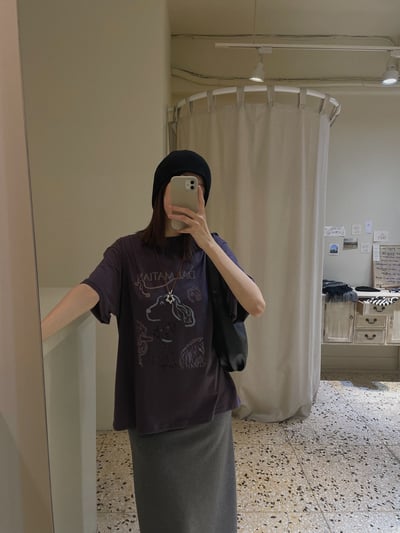 素面捲邊針織帽 ( 7色 )5