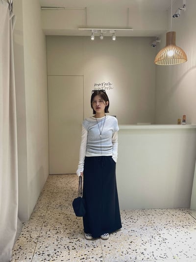 褲耳造型棉裙 ( 2色 / 少量現貨 )9