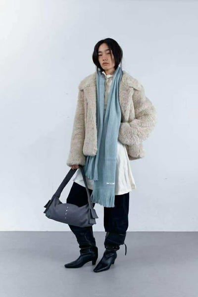 細緻柔軟流蘇圍巾 ( 4色 / 少量現貨 )3