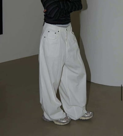 薄料繭型褲 ( 3色 )23