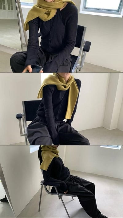 兩件式排釦羊毛上衣 ( 4色 )20