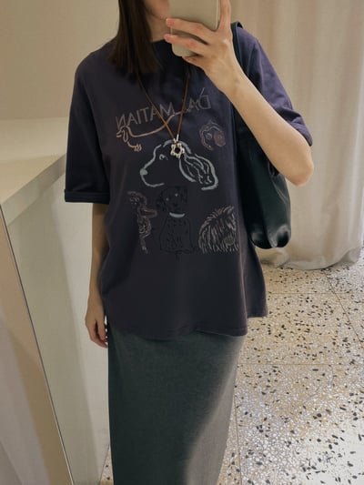 可調咖色麂皮小花長鍊6