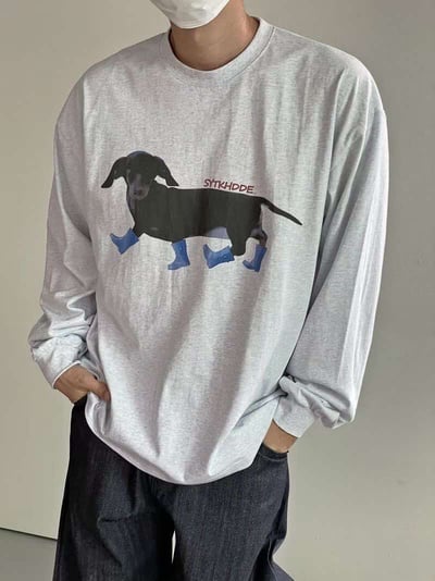 臘腸狗狗TEE ( 2色 )16