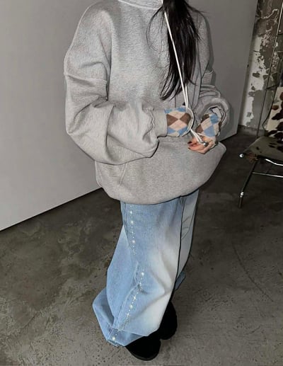 不修邊連帽大學TEE ( 3色 / 少量現貨 )8