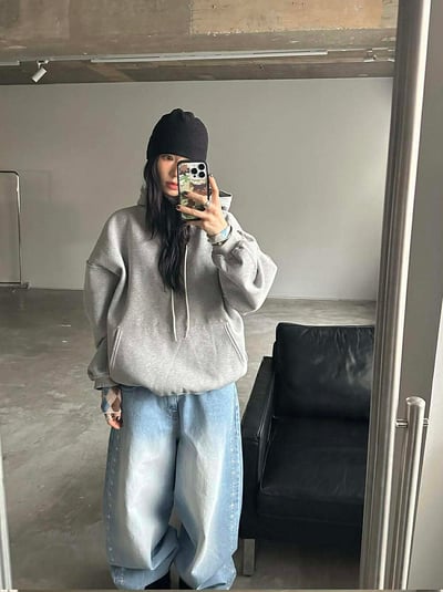 不修邊連帽大學TEE ( 3色 / 少量現貨 )2