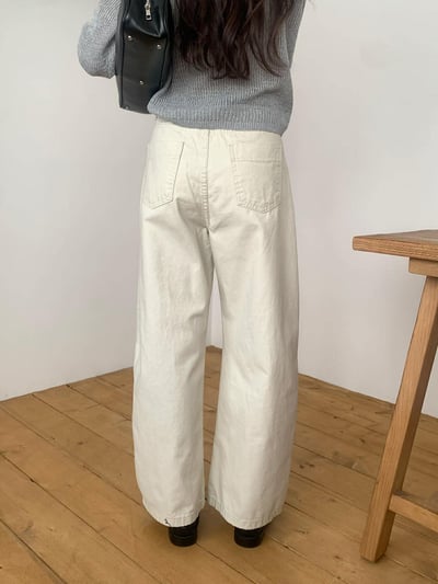 附皮帶繭型褲 ( 2色 )13