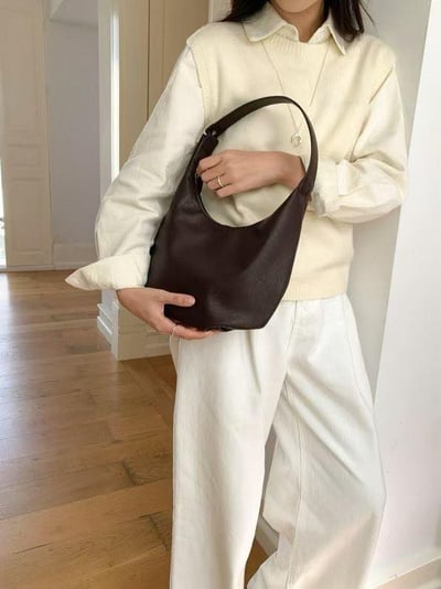 立體摺感肩背包 ( 3色 )11