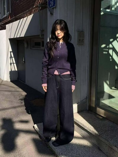 微絨原色丹寧褲 ( 少量現貨 )1