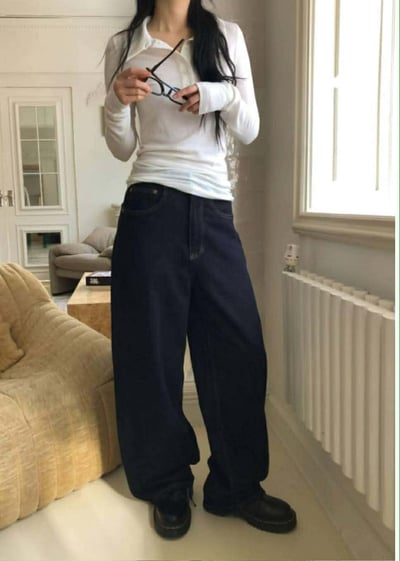 微絨原色丹寧褲 ( 少量現貨 )18