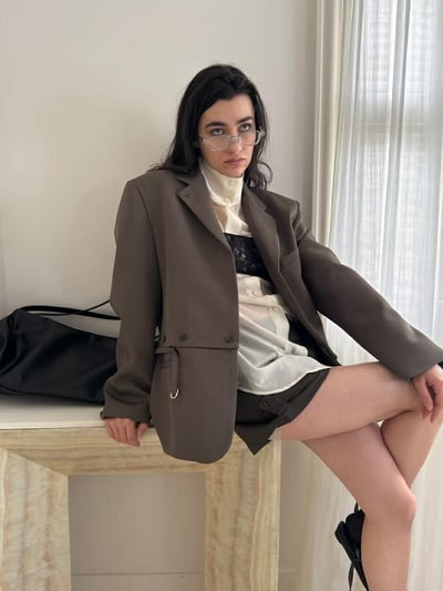 設計師絕美精緻蕾絲小背心 ( 2色 )23