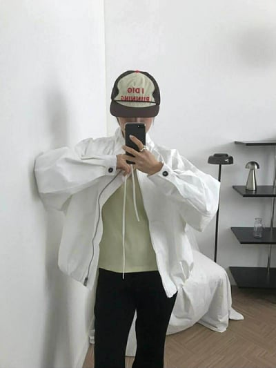 抽繩微廓形夾克 ( 2色 )20