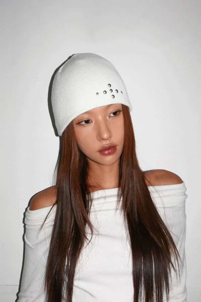 鉚釘造型冷帽 ( 5色 / 少量現貨 )15