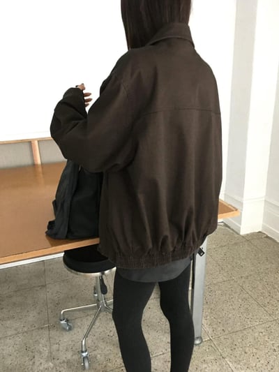 入秋立領夾克 ( 2色 )24