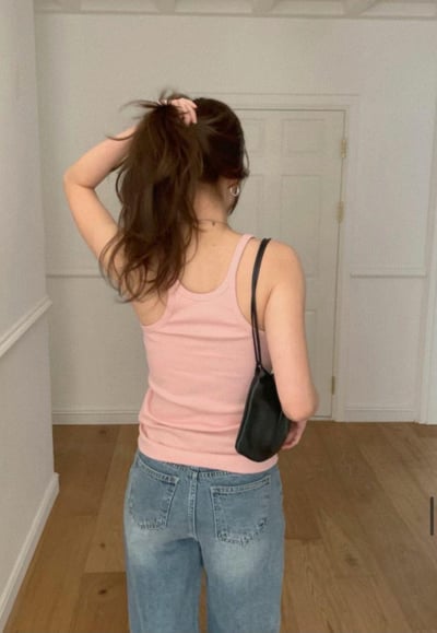 JENNIE感美式背心 ( 10色 )19