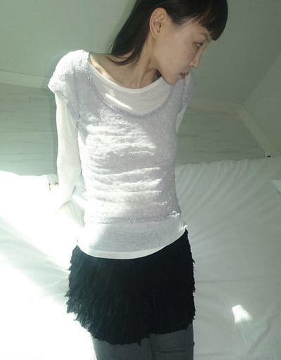 細緻蕾絲兩件式上衣 ( 3色 )1