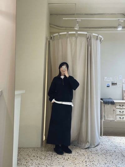 立領拉鍊大學TEE ( 6色 )9