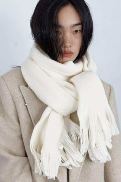 細緻柔軟流蘇圍巾 ( 4色 / 少量現貨 )6