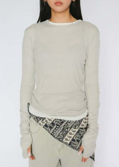 舒服指套設計打底衣 ( 6色 )21