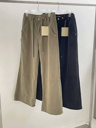 設計師車線感工裝褲 ( 2色 / 少量現貨 )24