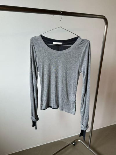 天絲長袖上衣 ( 6色 )19