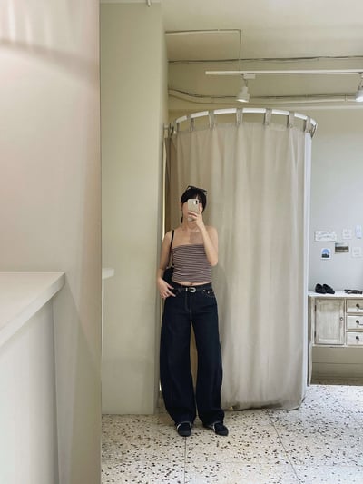 側邊縫線造型原色褲 ( 現貨 )12