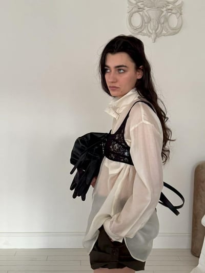 設計師絕美精緻蕾絲小背心 ( 2色 )21