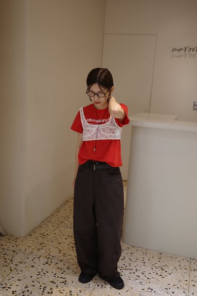 可愛字母短TEE ( 3色 )6