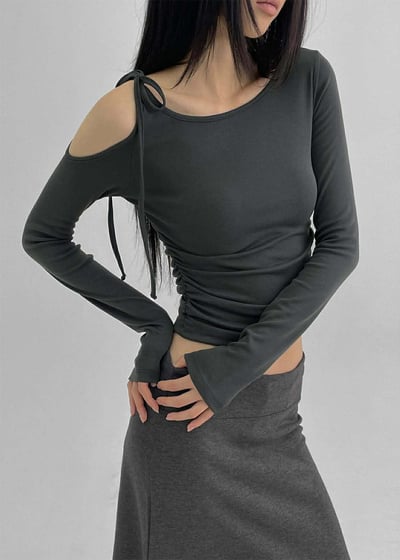 內抽繩舒服長裙 ( 2色 / 少量現貨 )16