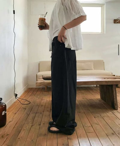 薄料繭型褲 ( 3色 )19