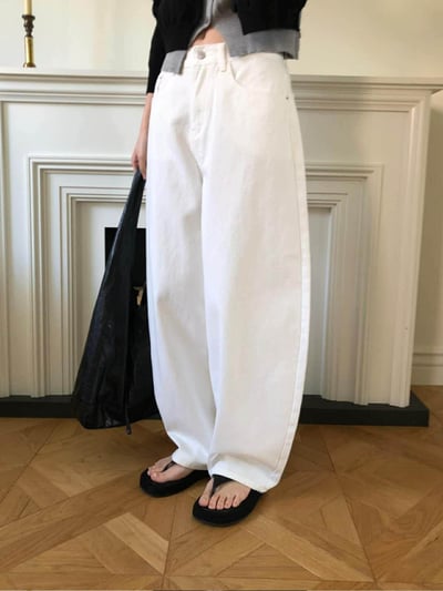 刷痕感丹寧褲 ( 3色 )14