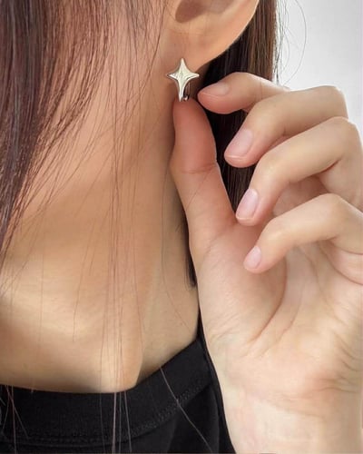 星芒耳環 ( 2色 )6