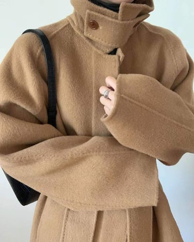 設計師100%羊毛大衣 ( 少量現貨 )5