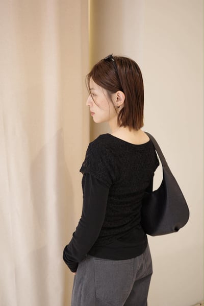 細緻蕾絲兩件式上衣 ( 3色 )20