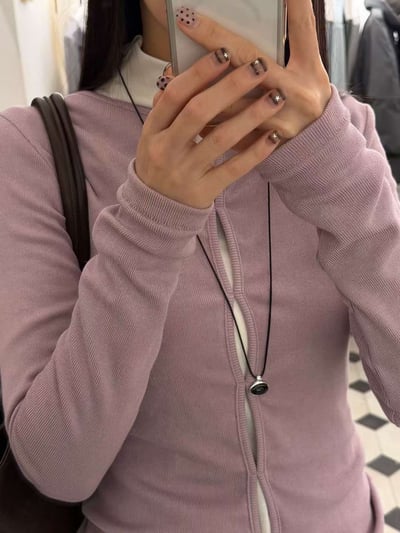 開洞造型兔毛衫 ( 3色 / 少量現貨 )5