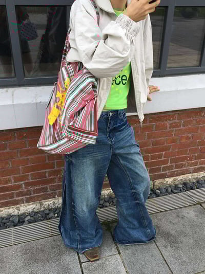 刷痕感細節丹寧褲 ( 少量現貨 )20