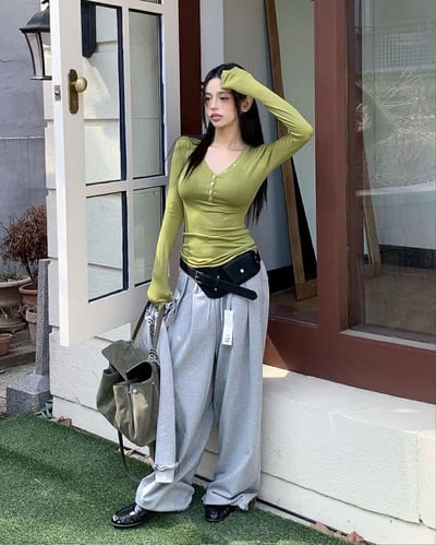 翻蓋小包造型腰帶 ( 2色 )13