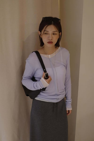 長墜飾銀珠調節長鍊 ( 少量現貨 )4