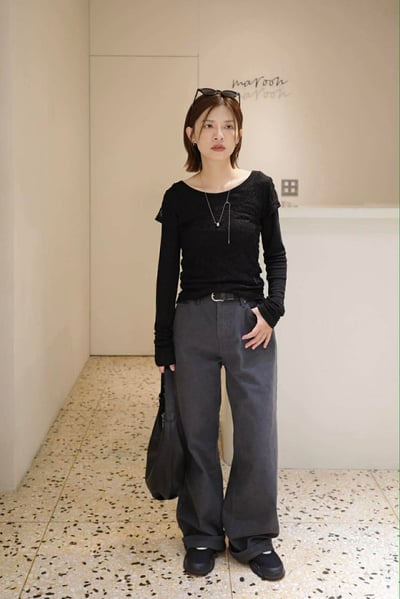 細緻蕾絲兩件式上衣 ( 3色 )19