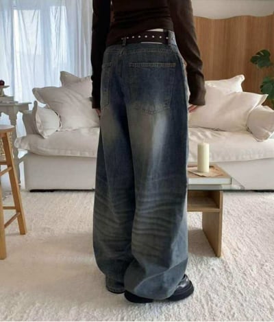 #0179率性刷色丹寧褲 ( 少量現貨 )4