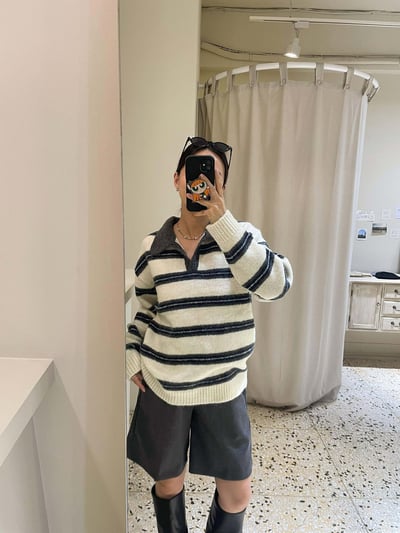 小釦環西裝5分褲 ( 2色 / 少量現貨 )13