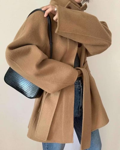 設計師100%羊毛大衣 ( 少量現貨 )1