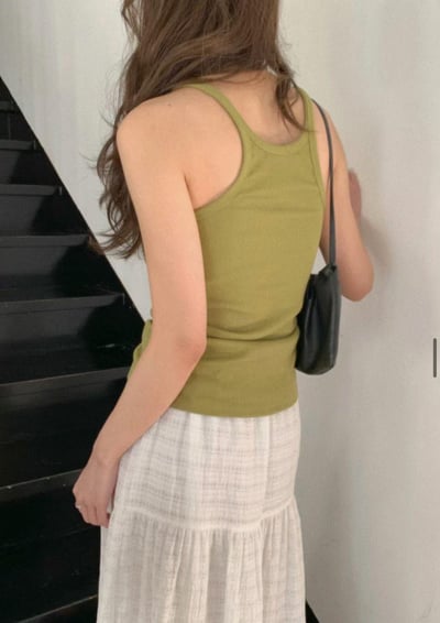 JENNIE感美式背心 ( 10色 )16