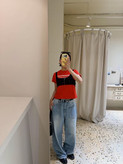 可愛字母短TEE ( 3色 )4