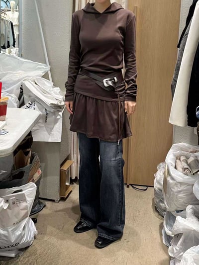 設計師牛皮造型皮帶 ( 2色 / 少量現貨 )3