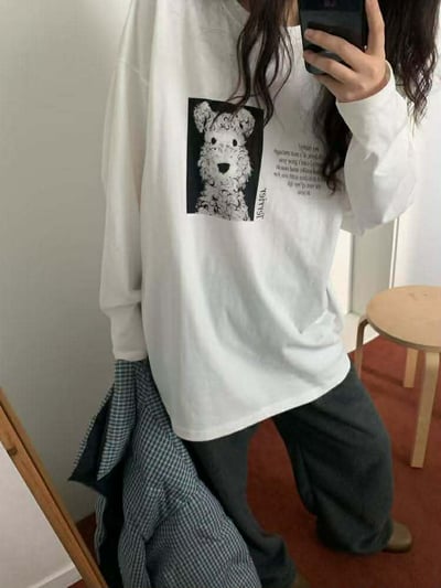 可愛萌狗TEE ( 2色 / 少量現貨 )12